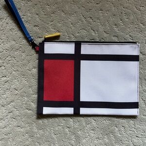 Mondrian style Cosmetic bag